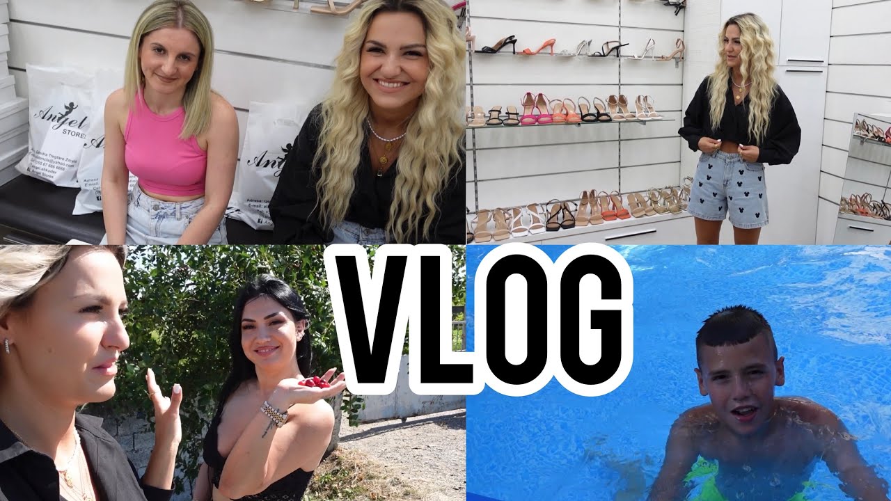 Hapim pishinen ne shtepi // Plas Sherri ne dyqan // Lozim letra dhe Angelo fiton //Vlog// Dezi Lami