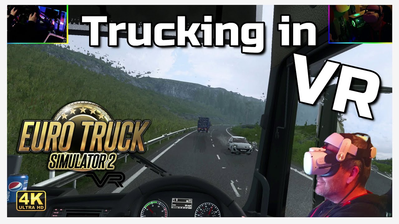 ETS2 in Virtual Reality | Portree to Inverness (Promods) - Euro Truck Simulator 2 in 4K