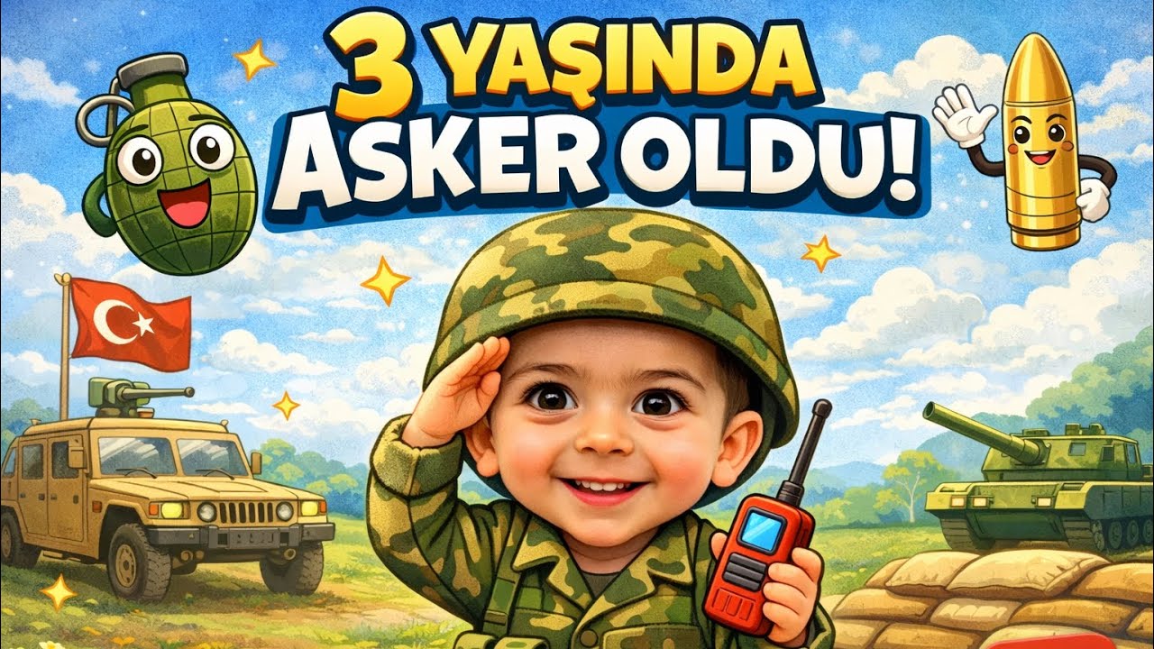Bıga bıga Egemen 1 günlüğüne asker oldu (komutanı alfacocukgoko)