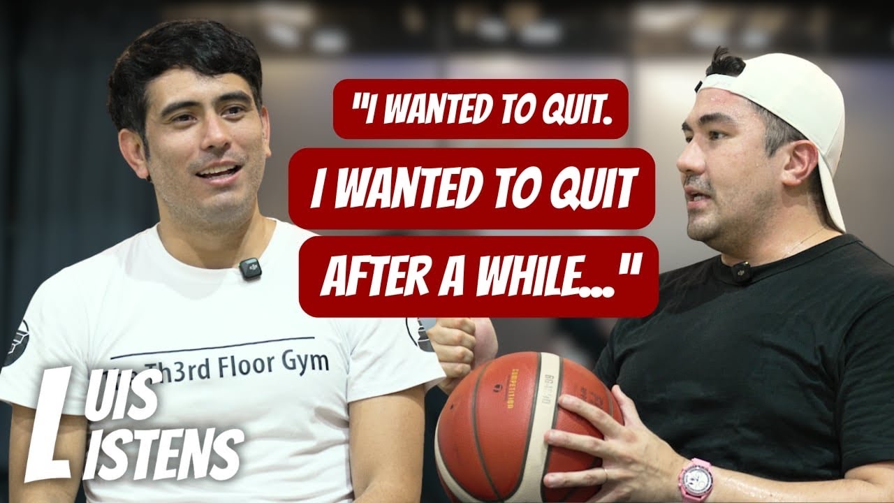 LUIS LISTENS TO GERALD ANDERSON (“I wanted to quit. I wanted to quit after a while.”) | Luis Manzano