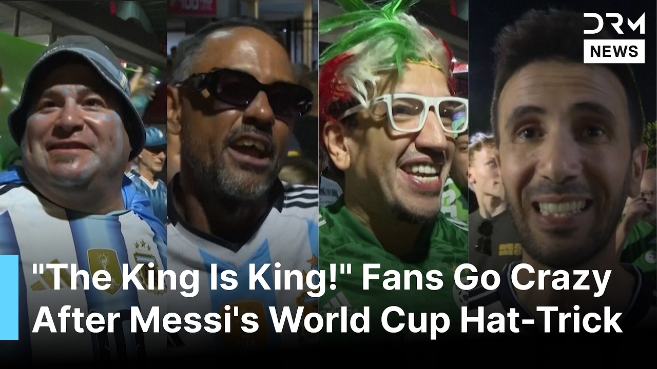 EMOTIONAL: Argentina Fans in Tears After Messi's Stunning Hat-Trick Lights Up World Cup Opener |AD1B