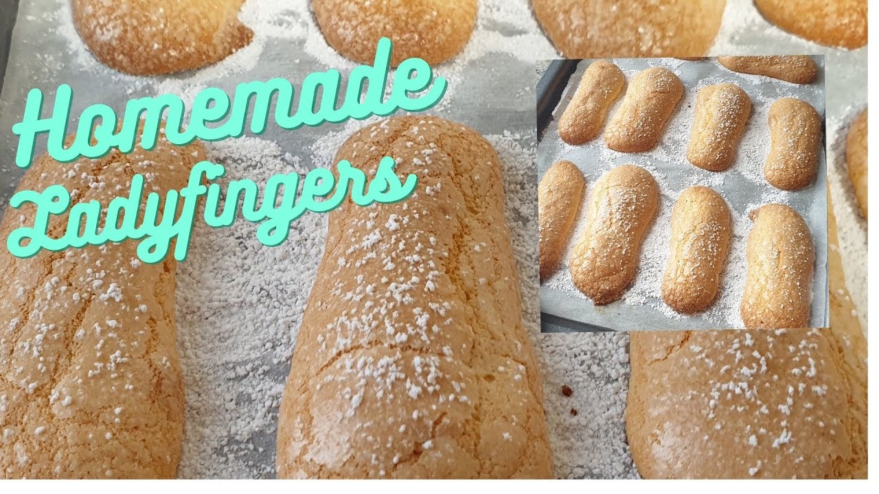 Ladyfingers | Homemade ladyfinger for tiramisu