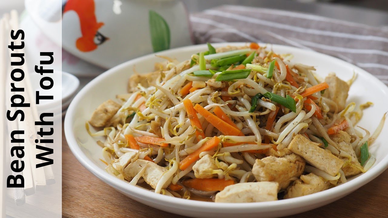 Bean Sprouts With Tofu Recipe