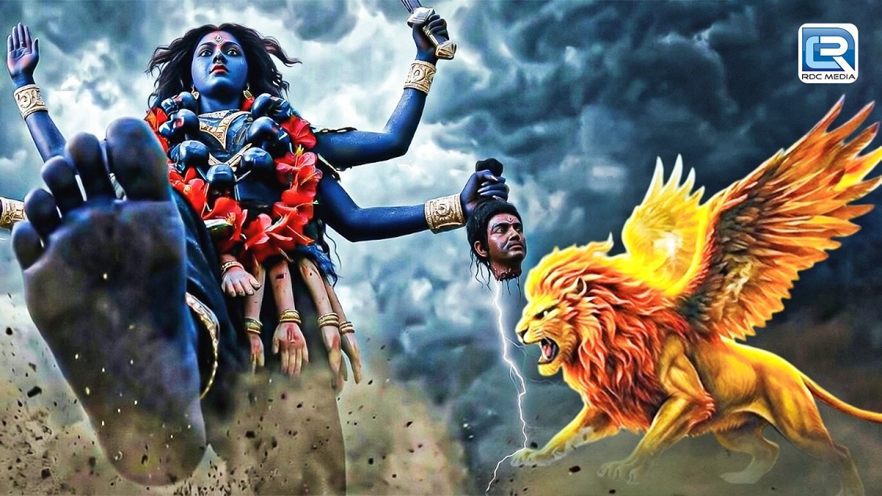 माँ काली ने विशाल रूप धारण कर पैरो तले कुचल दिया माँ पार्वती के शेर को | Vignaharta Ganesh | 2026