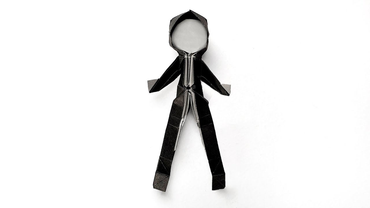 Origami Man Figure 【Origami Step by Step】