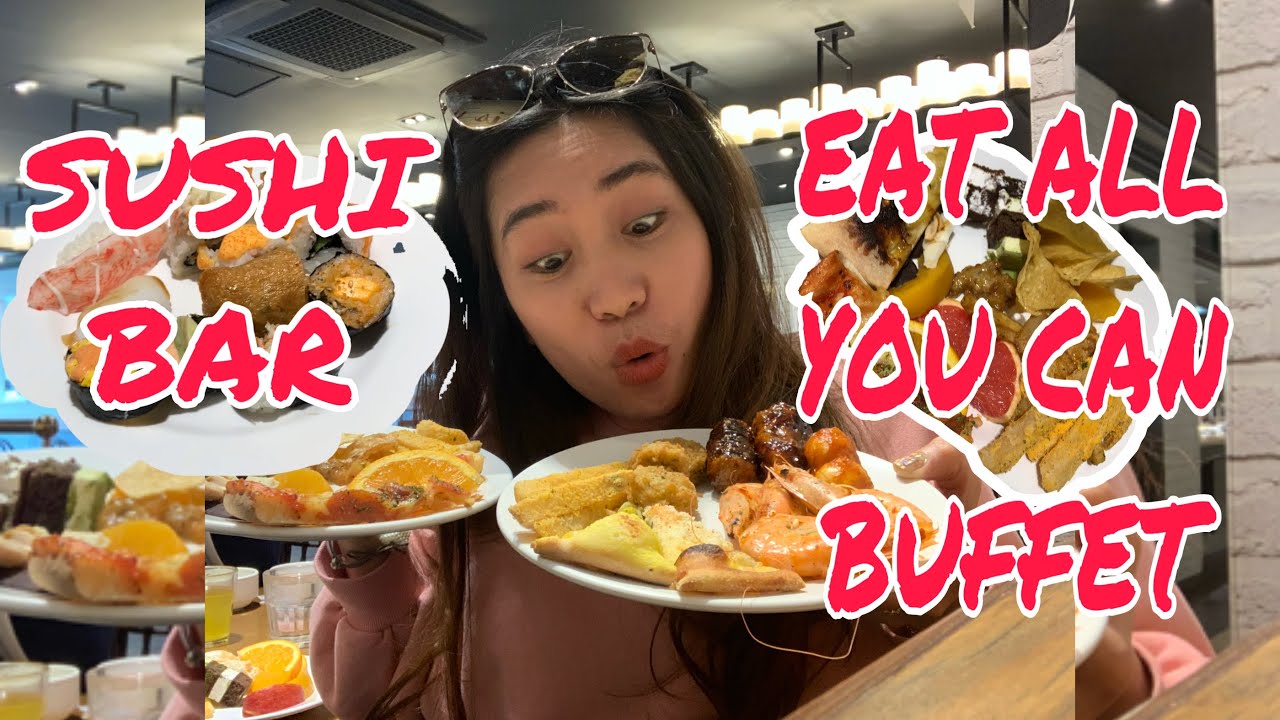 SUSHI BAR EAT ALL YOU CAN BUFFET-BEAUTIFUL KOREA