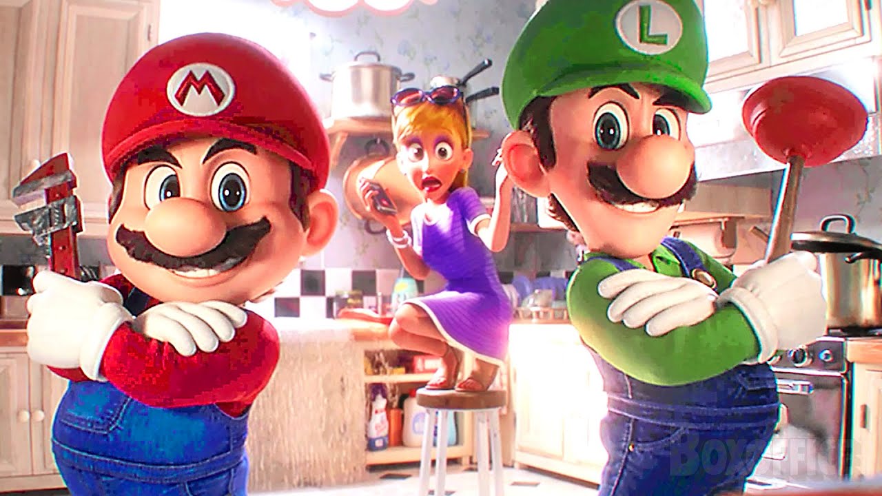 La pub des Super Mario Bros