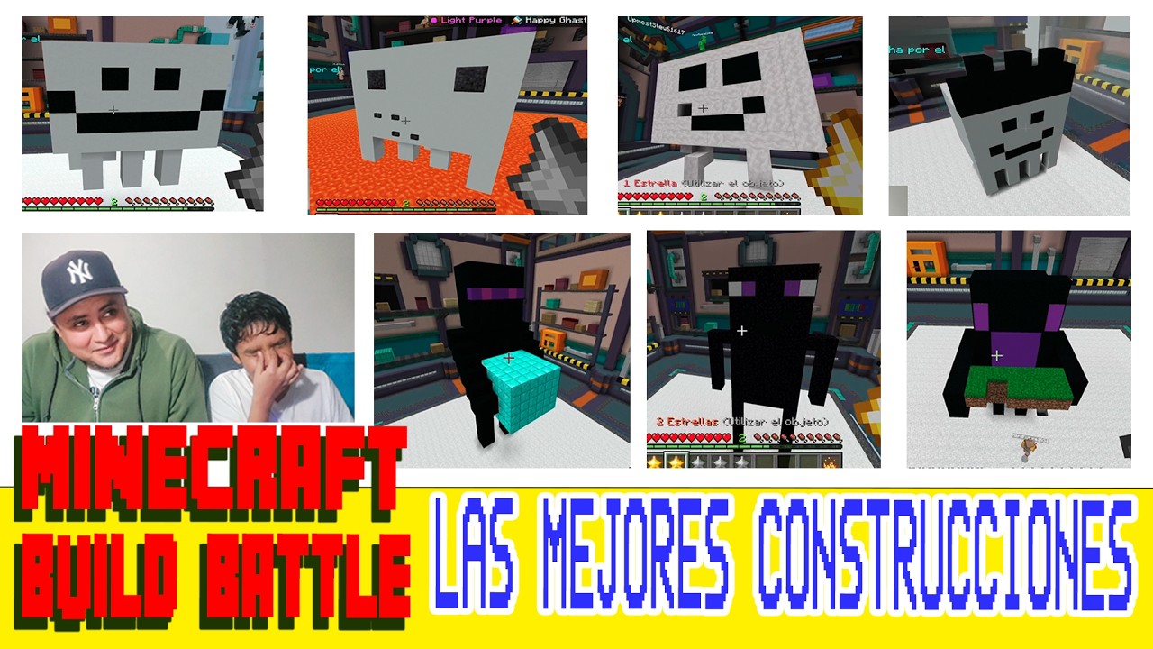 QUE BUENA IMAGINACION   l  GRANDES COMPETIDORES   l   BUILD BATTLE l  QUIEN GANARA???
