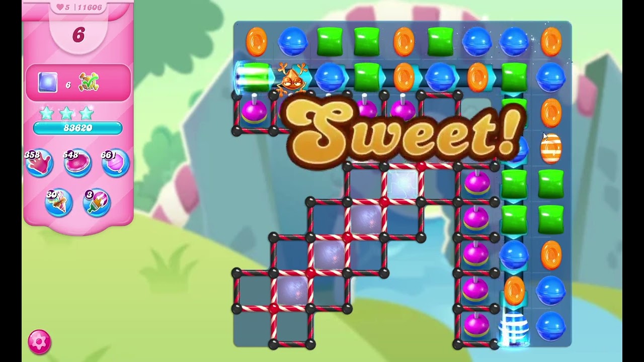 Candy Crush Saga Level 11606