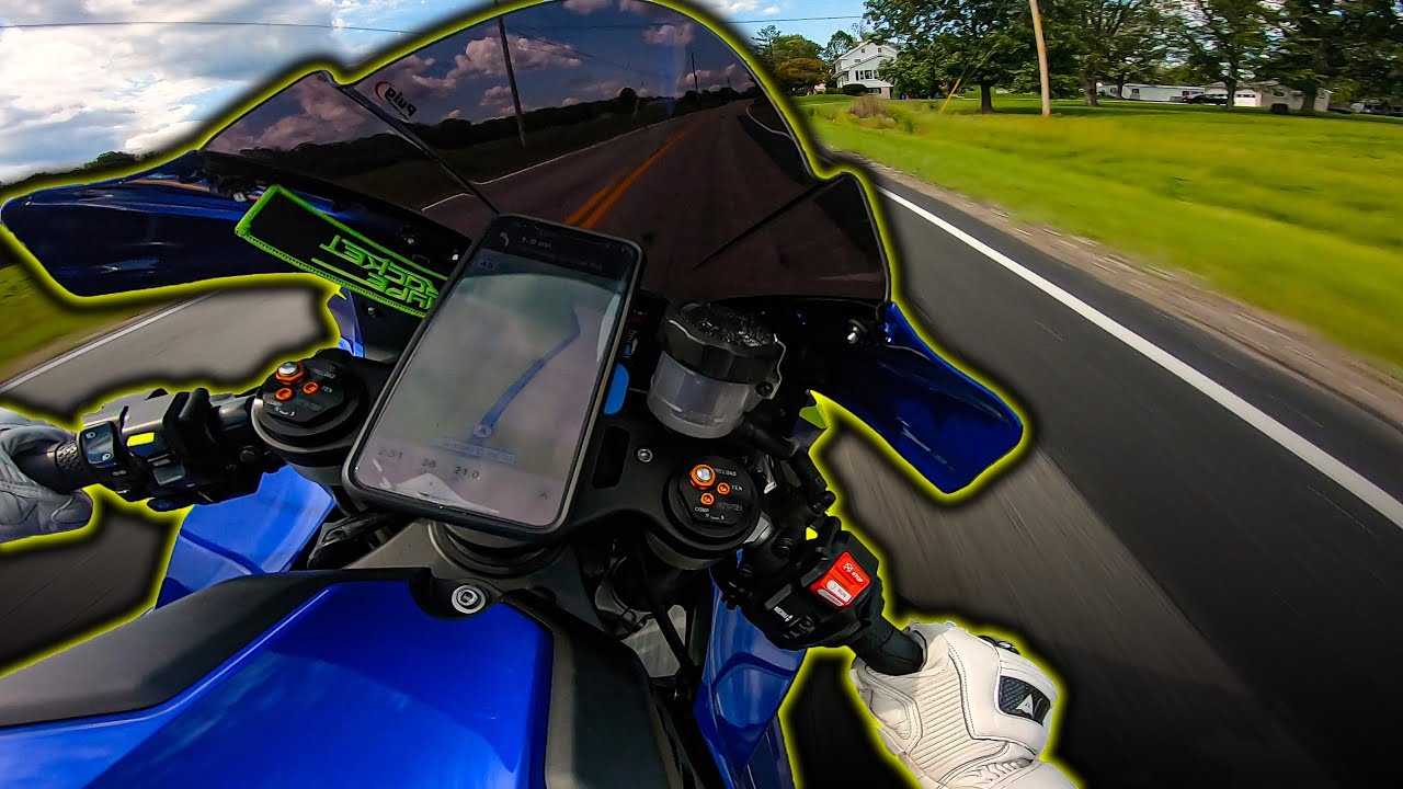 Yamaha R1 Pure Sound - Backroad Cruise