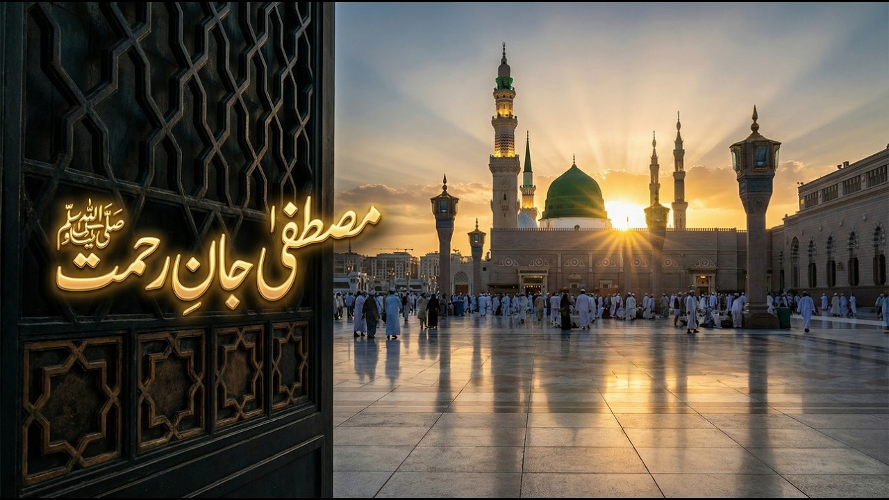Mustafa Jane Rehmat ﷺ | Beautiful Heart Touching Naat | Emotional Naat Sharif