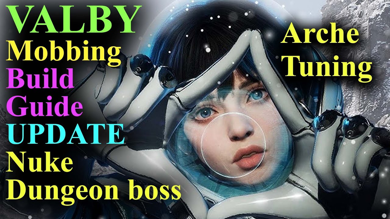 Valby Arche Tuning Mobbing Build | Delete dungeon boss | The First Descendant