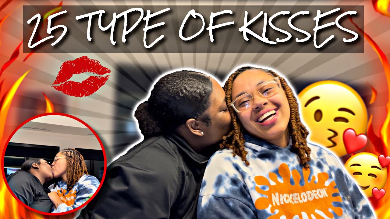 VLOGMAS DAY 6: 25 TYPES OF KISSES *THINGS GET SPICY*