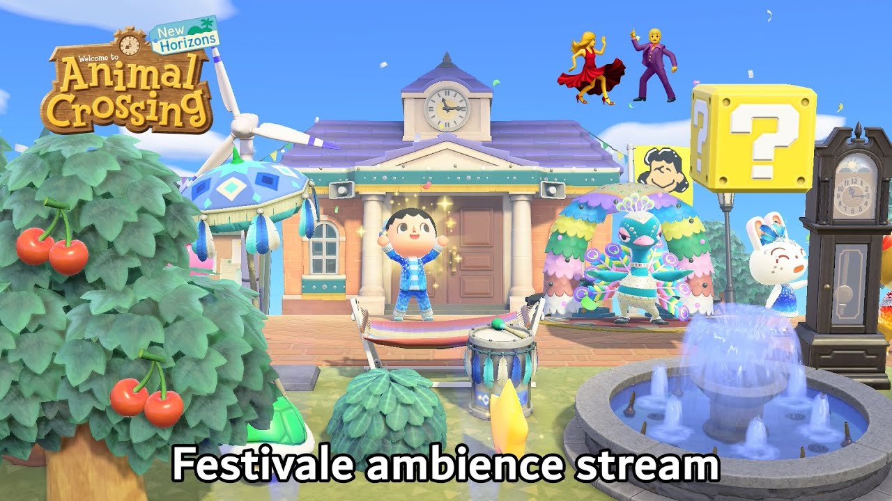 Animal Crossing: New Horizons - Festivale ambience stream