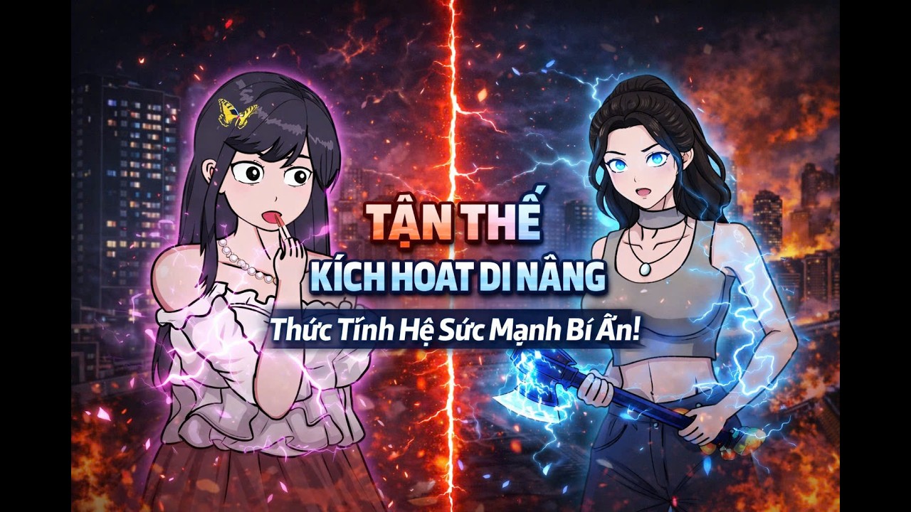 TẬN THẾ KÍCH HOẠT DỊ NĂNG | Thức Tỉnh Hệ Sức Mạnh Bí Ẩn Sau Một Đêm! review phim hoạt hình