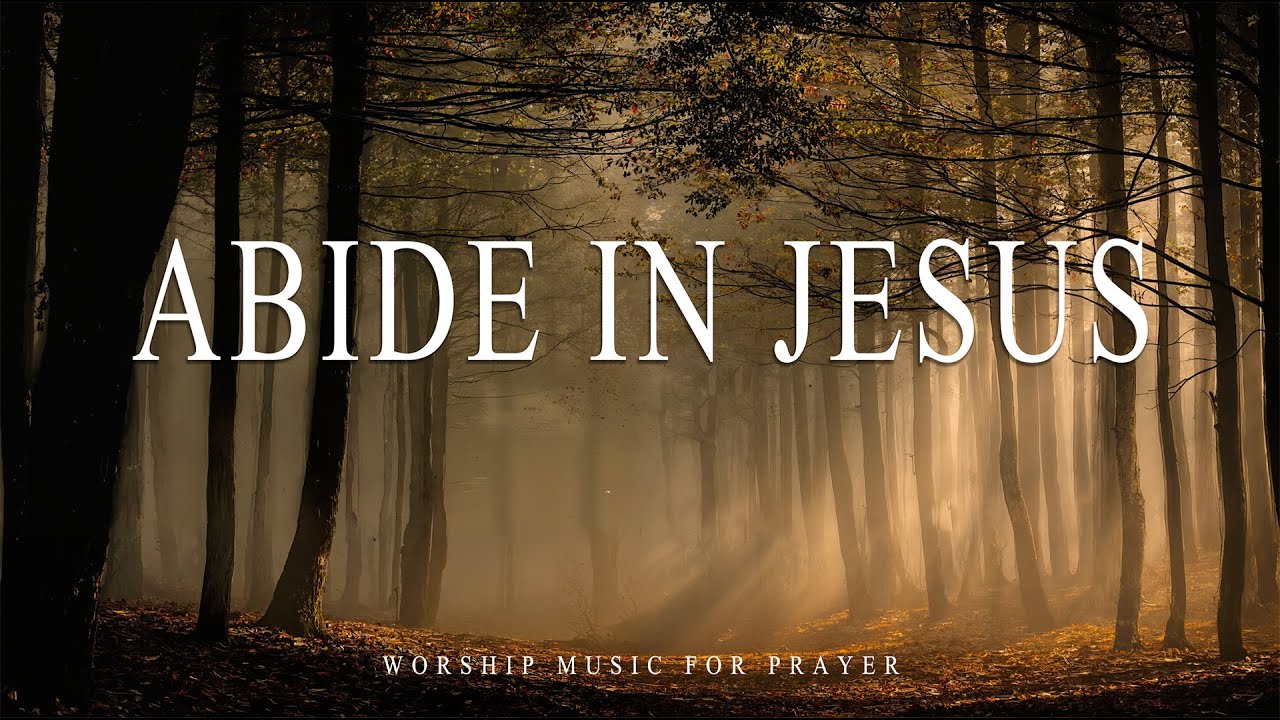 ABIDE IN JESUS - Soaking Worship Instrumental | Moment With God