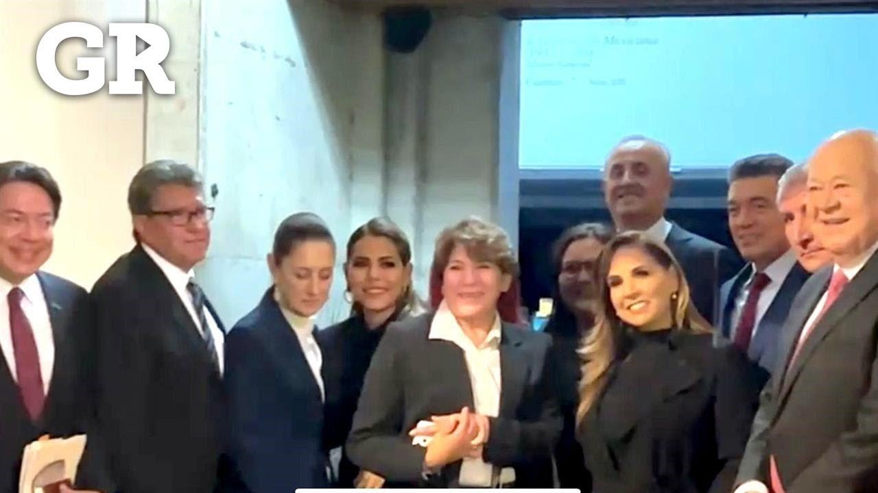 El c&oacute;nclave de AMLO y las 'corcholatas' para 2024