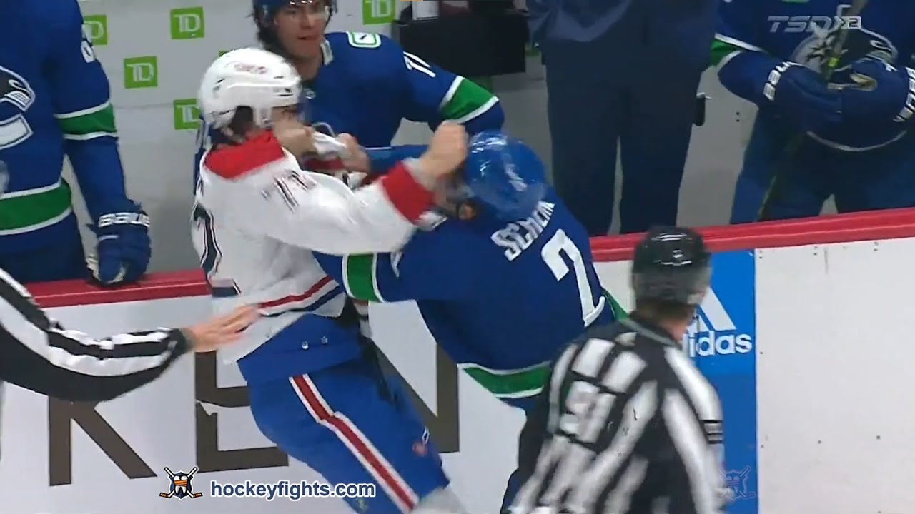 Arber Xhekaj vs Luke Schenn Dec 5, 2022