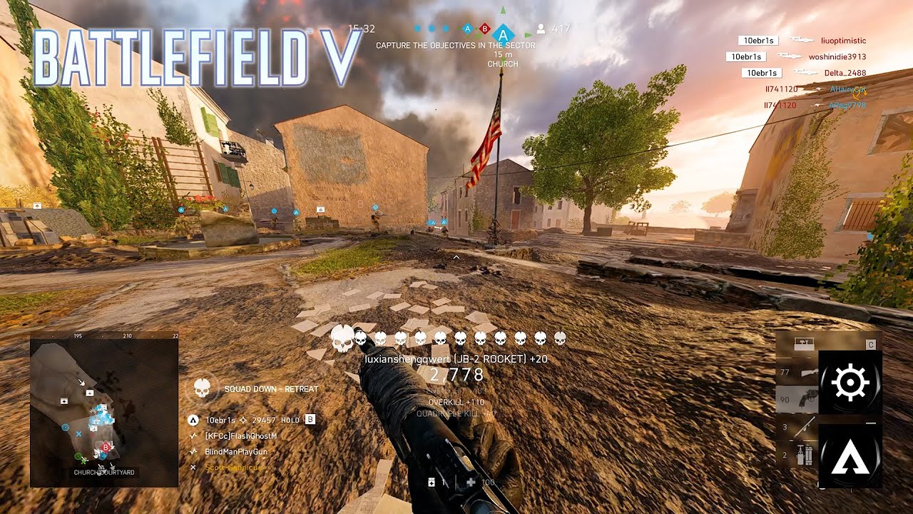 Battlefield 5: Attacking Provence Gameplay (No Commentary)