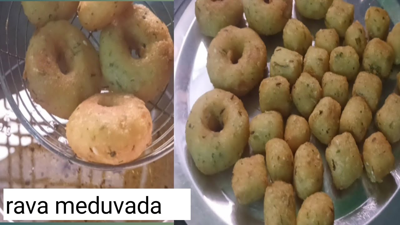 Rava meduvada recipe #meduvada kaise banaye #viral vidio#youtube vidio 