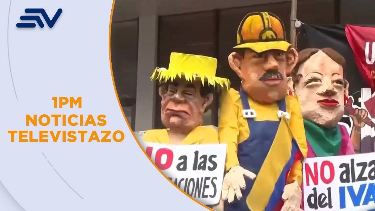 Los artesanos escogieron la tem&aacute;tica pol&iacute;tica con humor | Televistazo | Ecuavisa