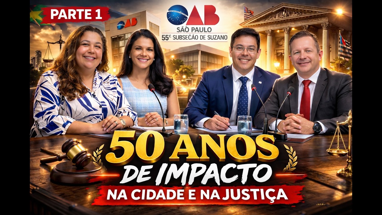 OAB Suzano 50 anos: bastidores, conquistas e impacto na sociedade