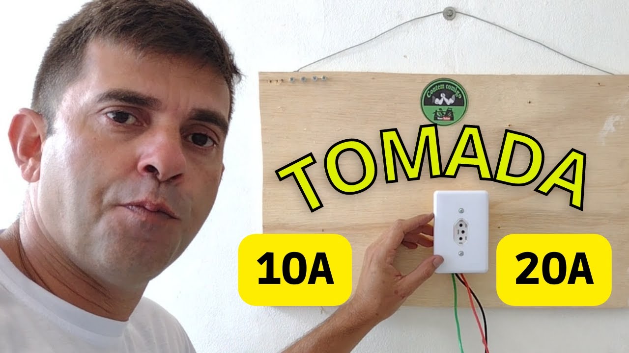 INSTALA&Ccedil;&Atilde;O DE TOMADA - como trocar tomada simples 3 pinos ou tr&ecirc;s furos - passo a passo completo!
