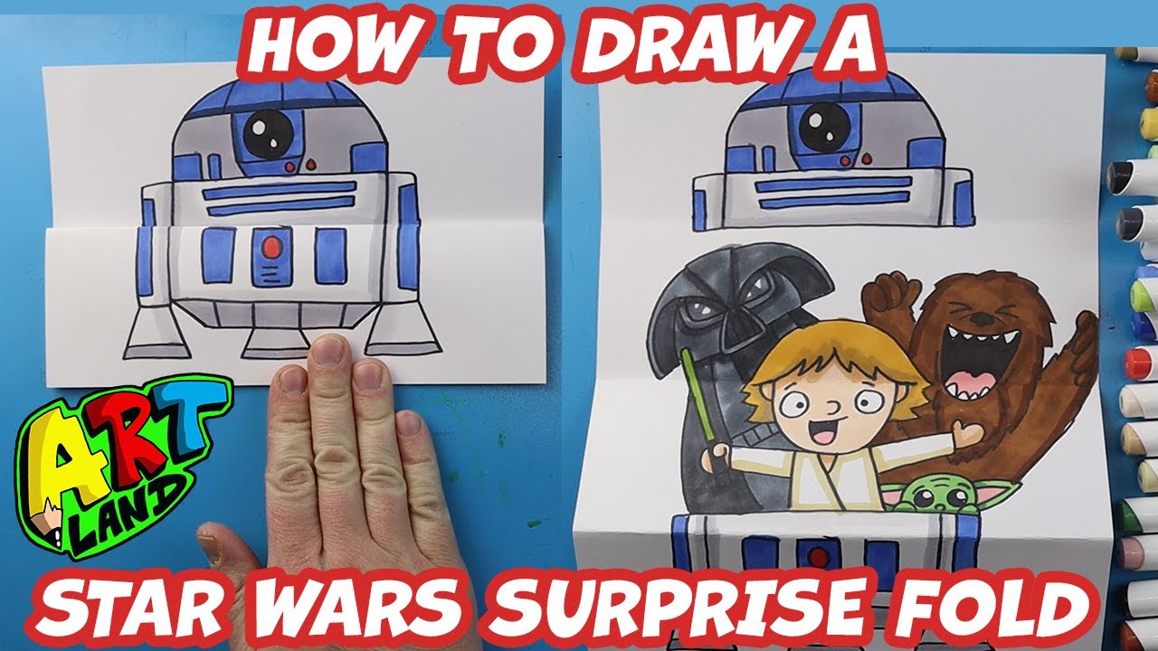 How to Draw a Star Wars Surprise Fold