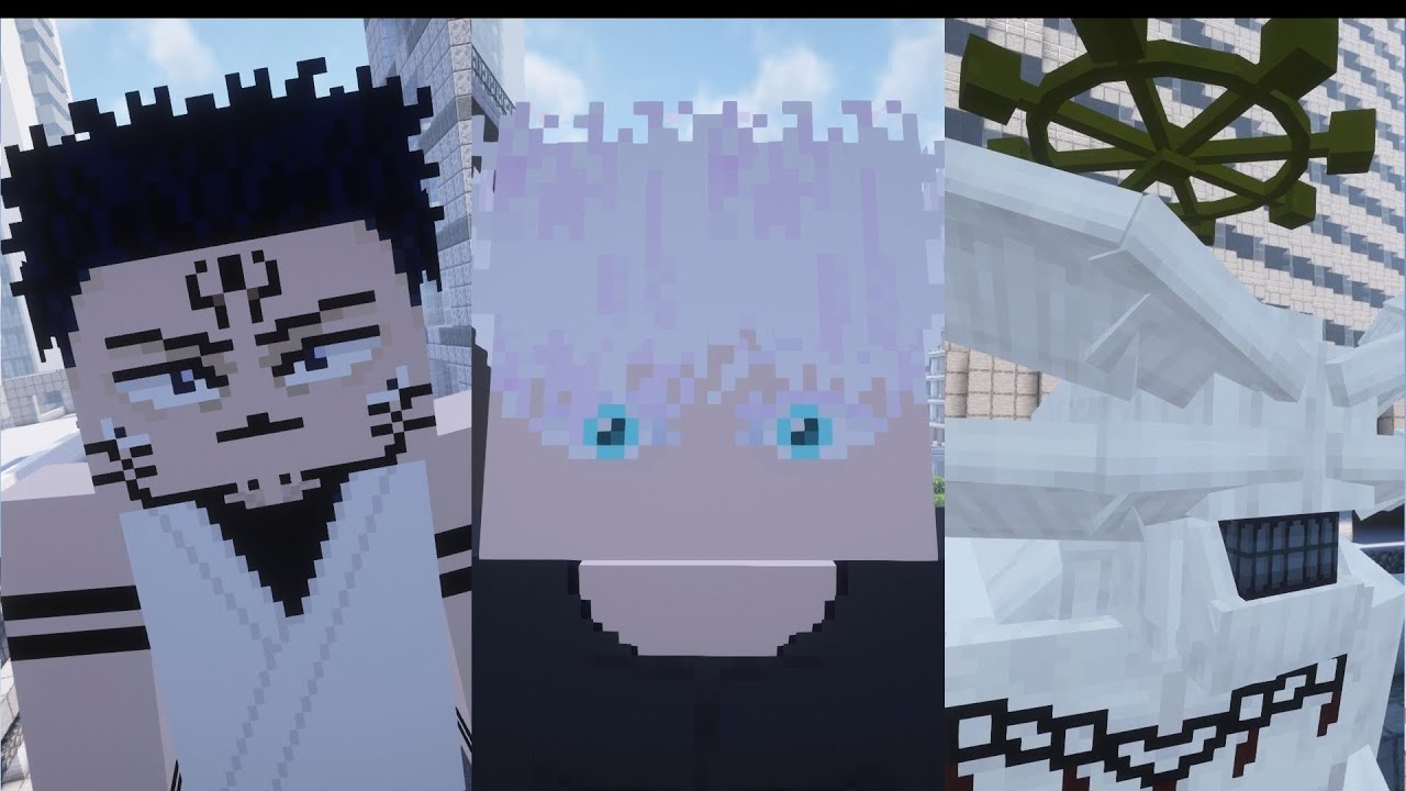Gojo's Unlimited Hollow Technique in Minecraft
