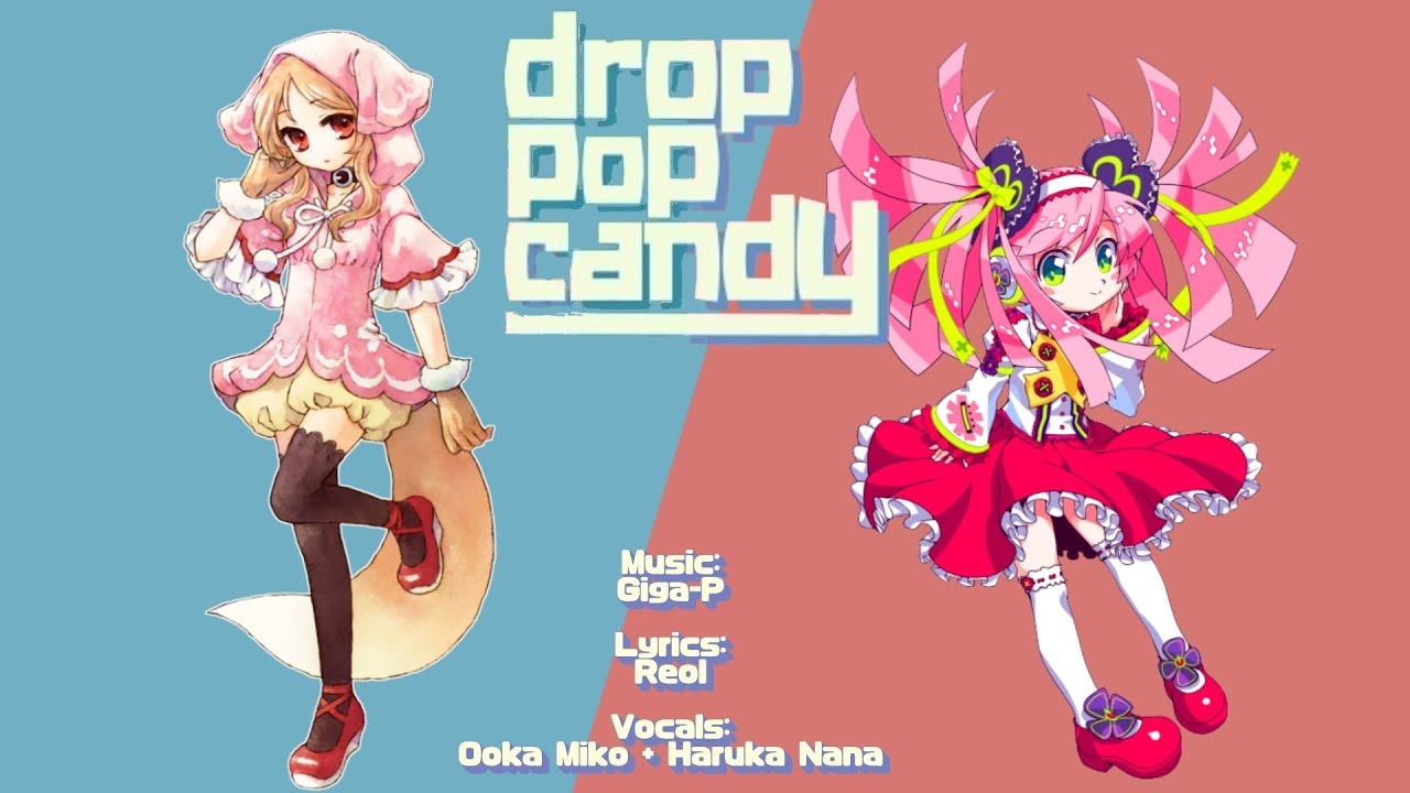 【Ooka Miko + Haruka Nana】drop pop candy【UTAUカバー】