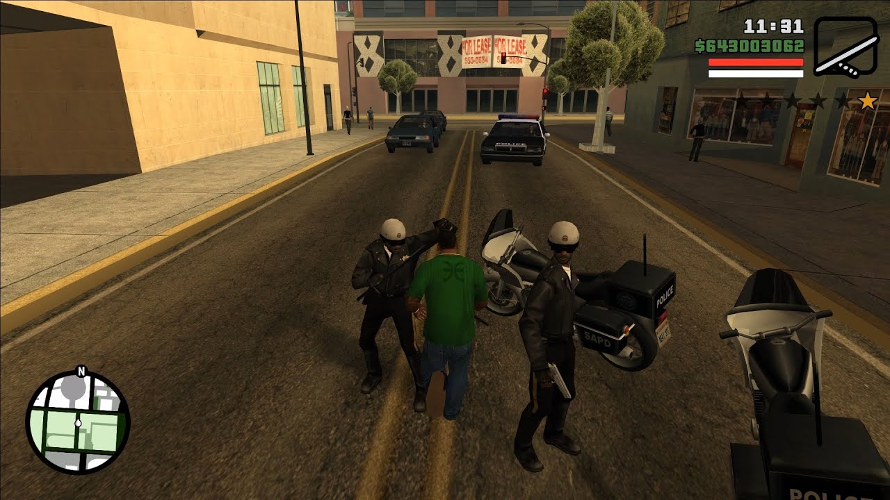 GTA San Andreas Verona Beach Rampage/Massacre 6 Stars Wanted Level Escape