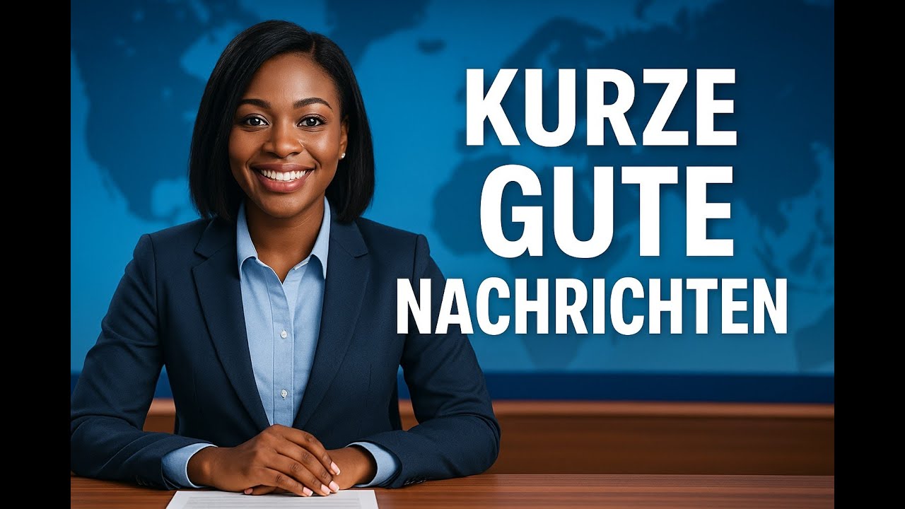Kurze Gute Nachrichten heute | 5 positive News