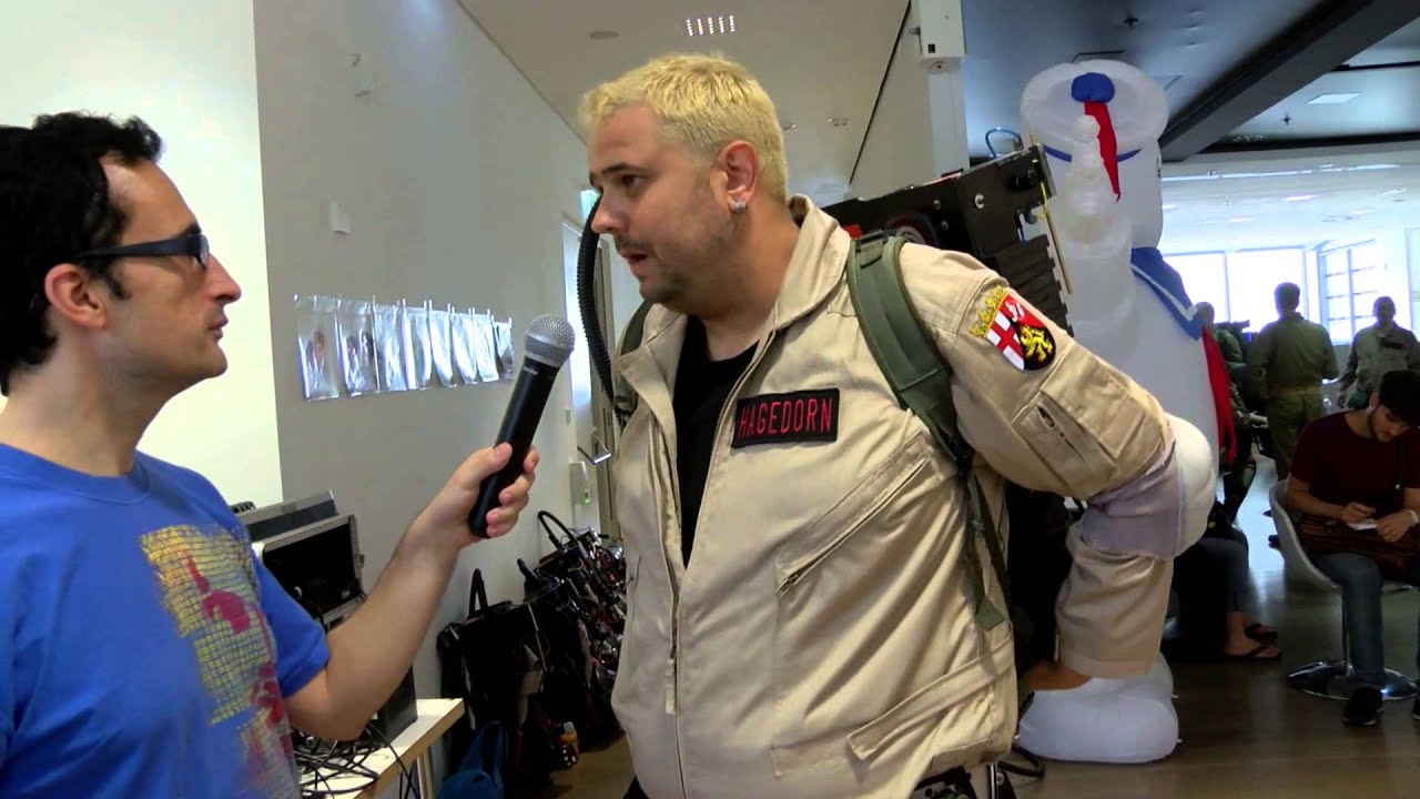 Film und Games 2015 - Ghostbusters Kostüm-Ausrüstung im Detail