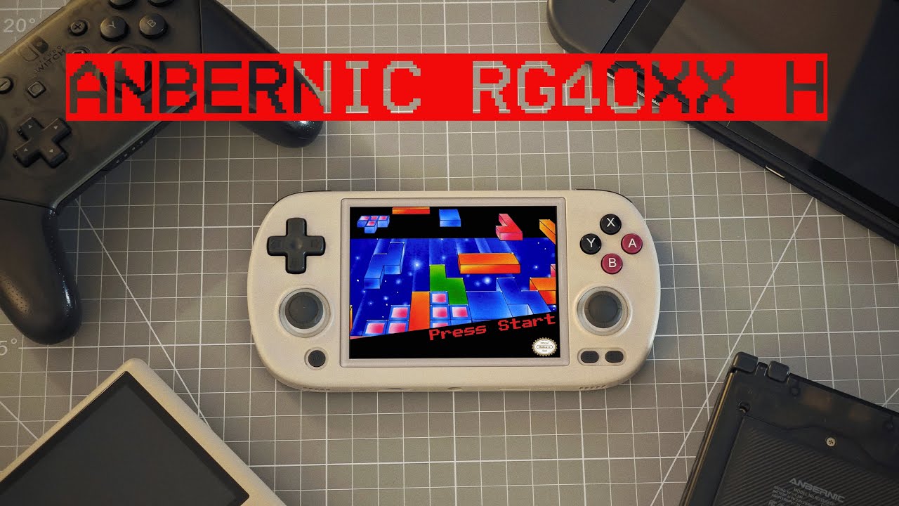 Нубский обзор портативки Anbernic RG40XX H
