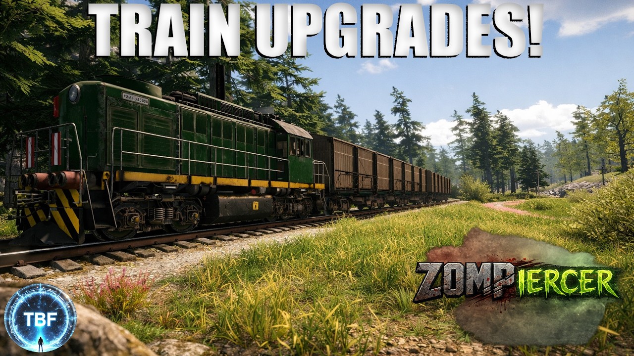 Upgrading Our Train Base! First Furnace Built | Zompiercer Day 8