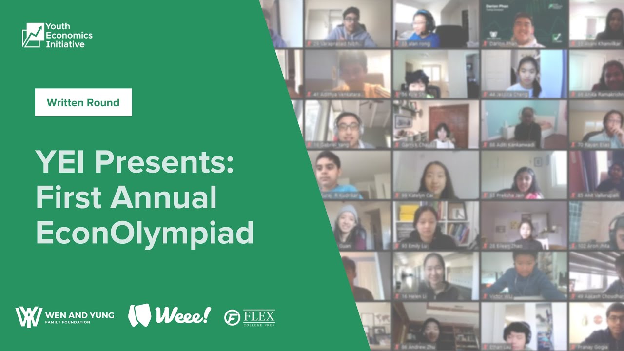 EconOlympiad 2021 Written Round Recording