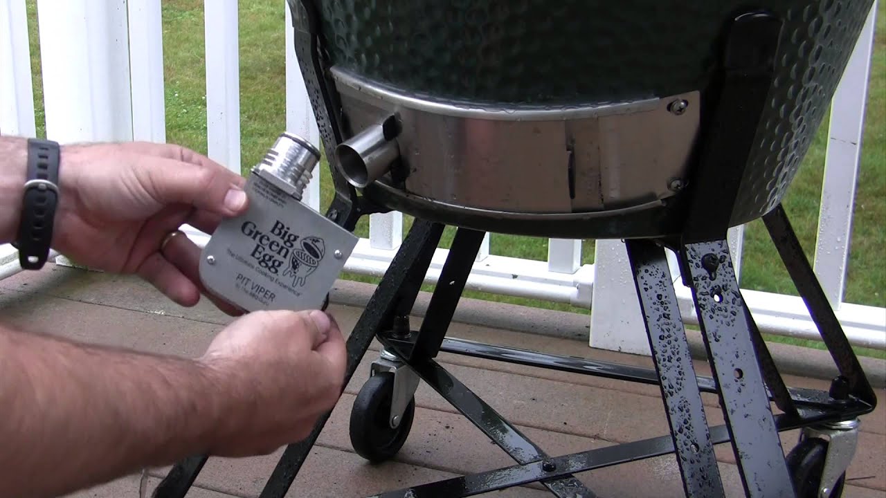 How to set up and operate the DigiQ DX2 by BBQ Guru on your Big Green Egg