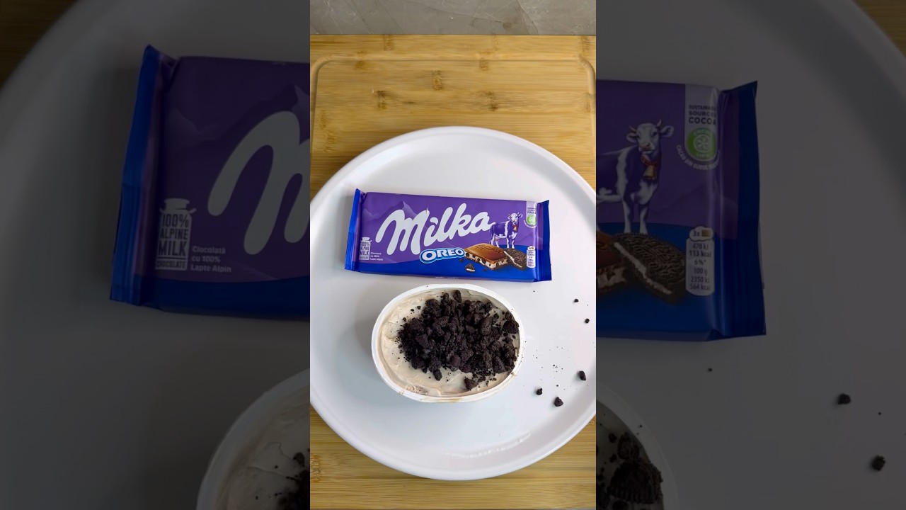 The Ultimate Milka and Oreo Cheesecake ! 🤤 #milka #oreo