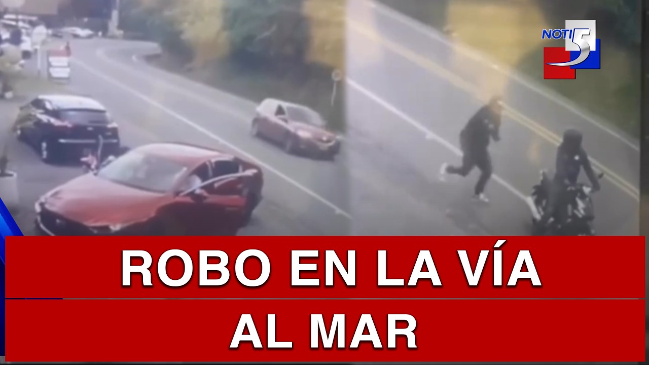 🔴 #ultimahora / Robo en la vía al mar - 16 de Febrero de 2026