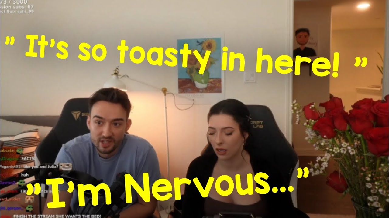 Arthers Hormones have Julia acting different today!  Ft.  MisterArther  Juliakins 