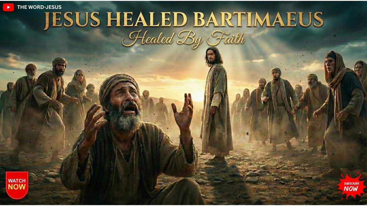 Jesus Heals Blind Bartimaeus | Faith That Made Jesus Stop (Mark 10:46–52)