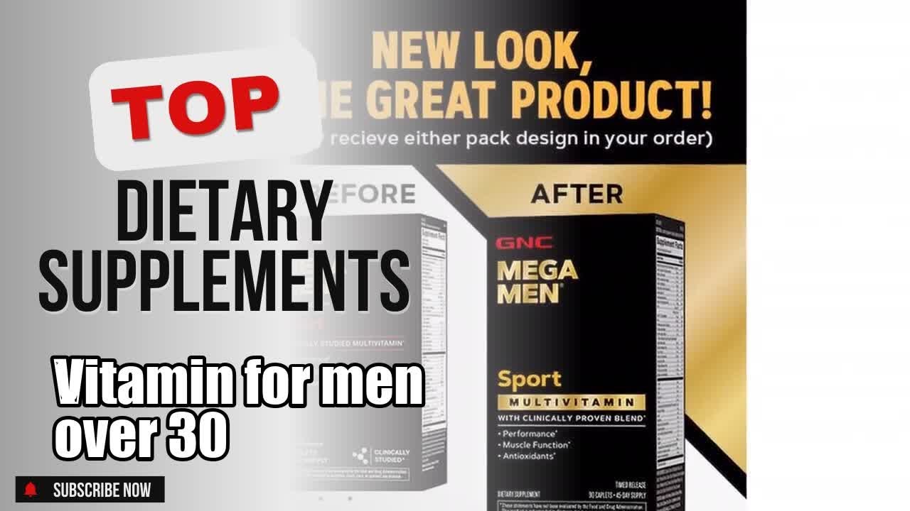 Top 10 Dietary Supplements about Vitamin for men over 30 Most Purchased of NOW