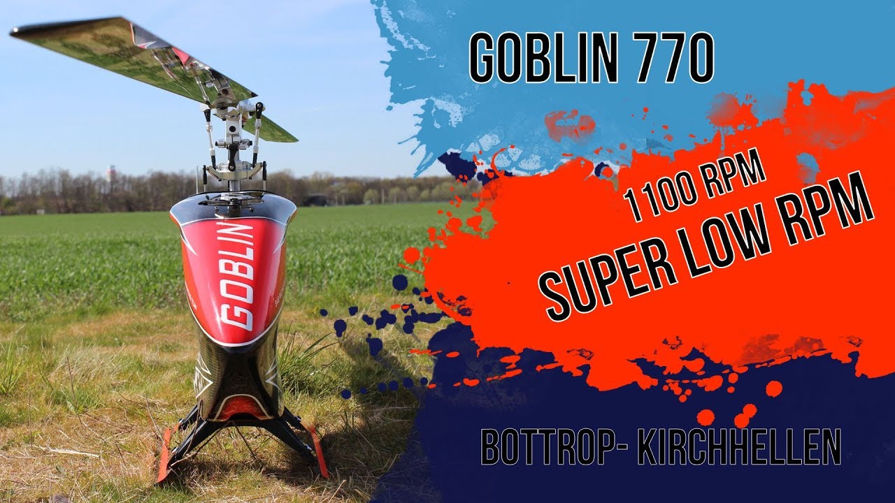 Goblin 770 // Super Low Rpm // Funfly Oberhausen