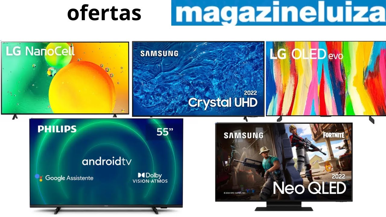 Ofertas da semana magazine luiza ! (especial de aparelhos televisores e smart tv)