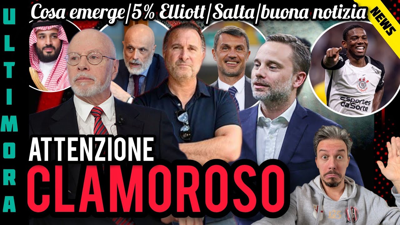 ⚠️CLAMOROSO😱SALTA!!!🚨FURLANI PERDE📌COSA EMERGE👀5% ELLIOTT, INDAGINE CHIUSA, DANNI🔥GERRY FELICE🙏BENE!