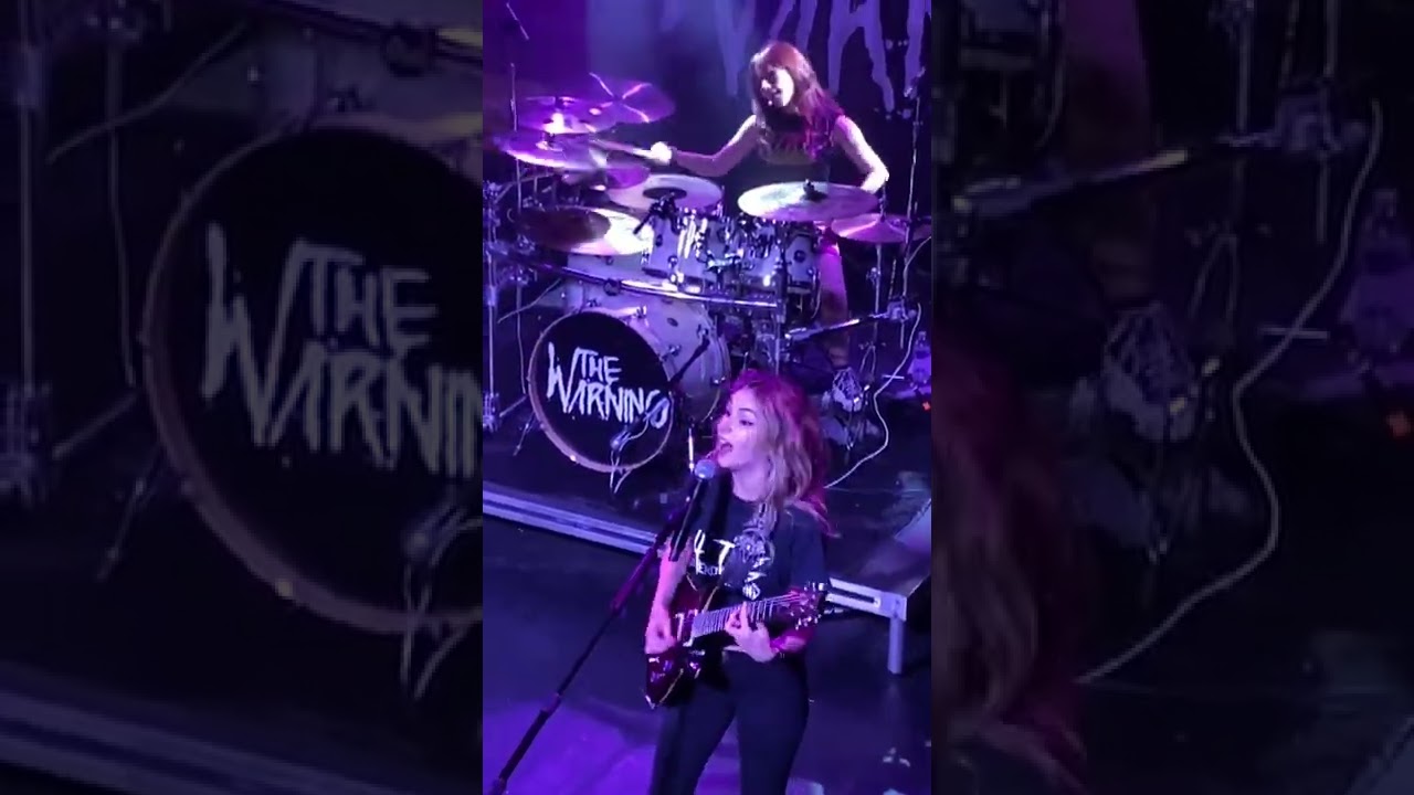 The Warning performing Survive