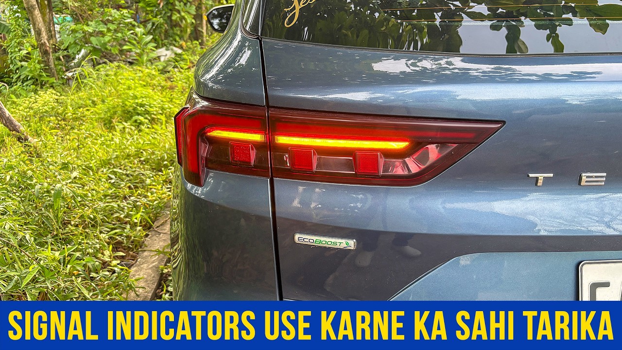 Car Ke Signal Indicators Use Karne Ka Sahi Tarika