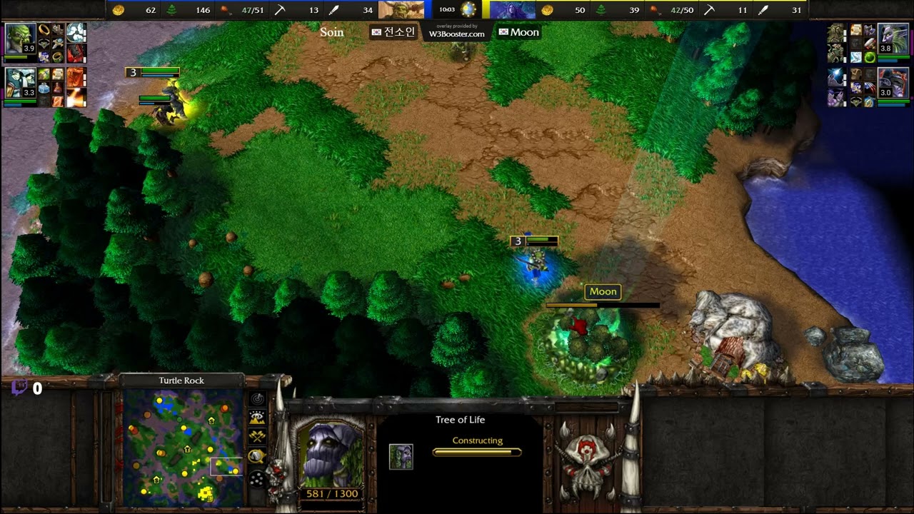 So.in (ORC) vs Moon (NE) - Highly Recommended (GOTY candidate)  - WarCraft 3 - TeD Cup 16 -  WC3726