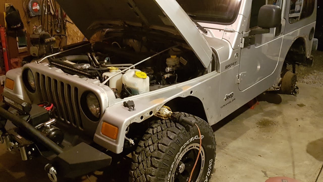 97-06 Jeep Wrangler TJ Fender Flare Removal Guide