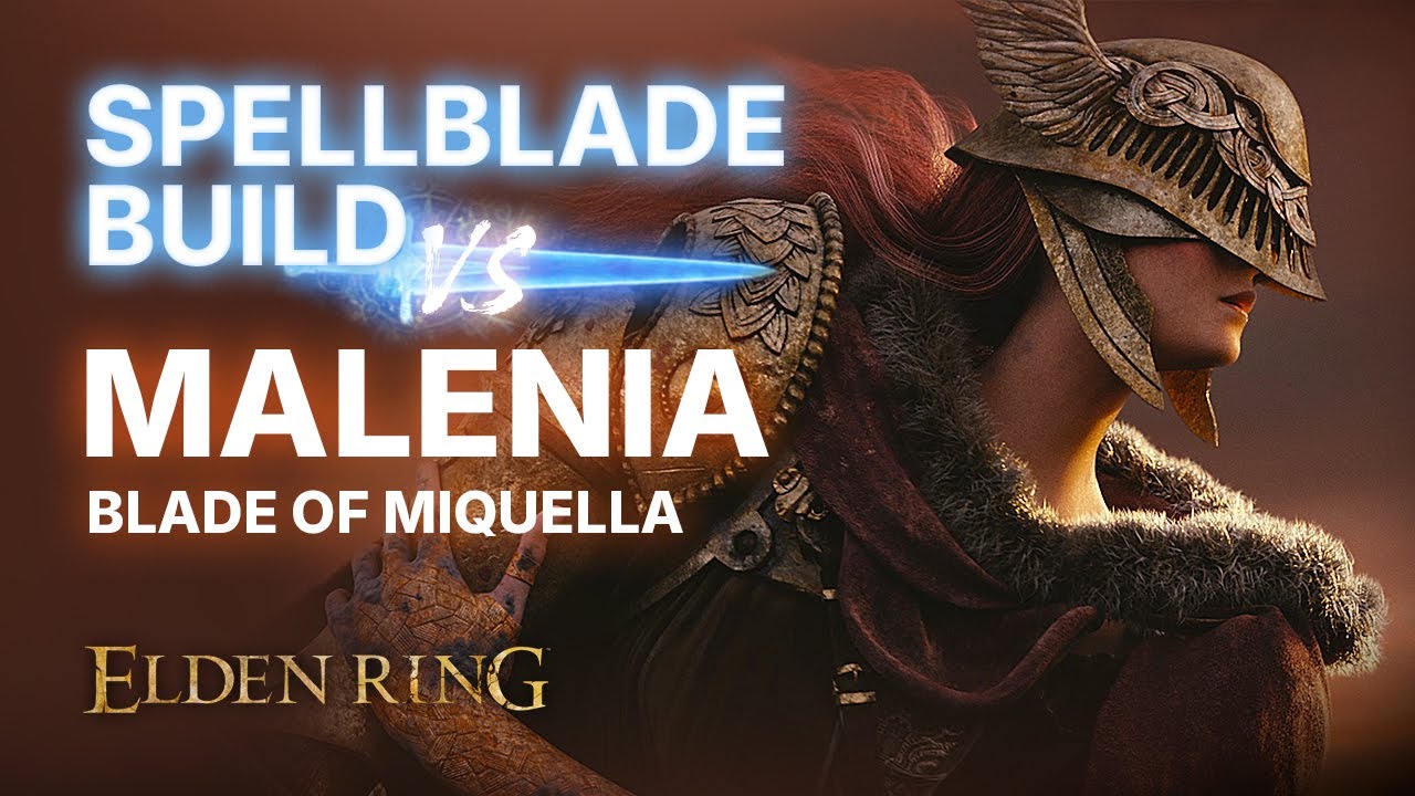 Spellblade vs Malenia, Blade of Miquella - Elden Ring Boss 158/165 (Full Fight + Cutscenes)